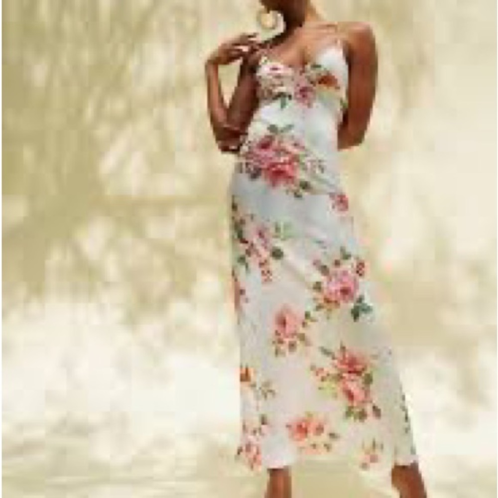 The Line by K Florence dress in pink floral